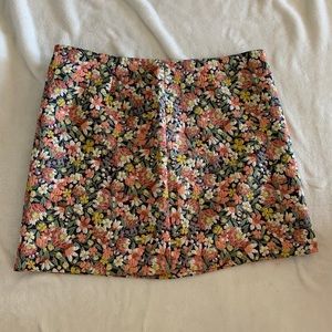 Floral skirt